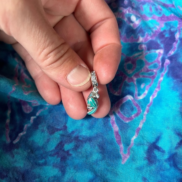 Pandora Blue Parrot Charm with CZ crystals - Picture 3 of 5